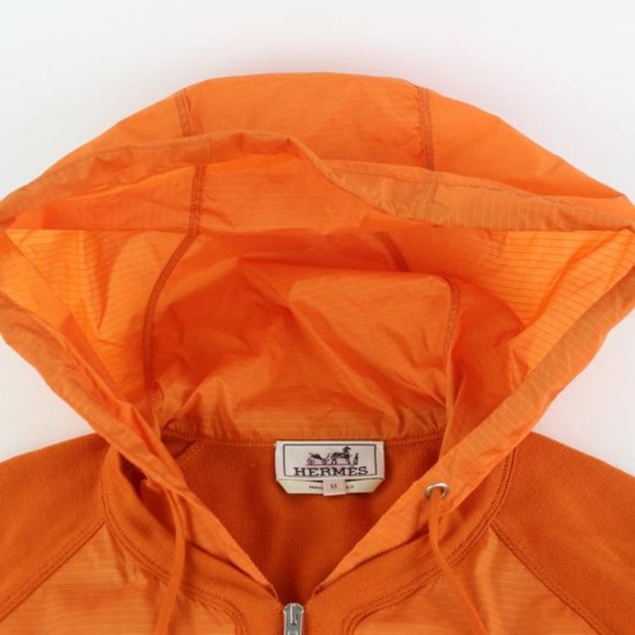Hermès Blousson Zippe a Capuche Hooded Zip Up Park - Picture 10 of 12